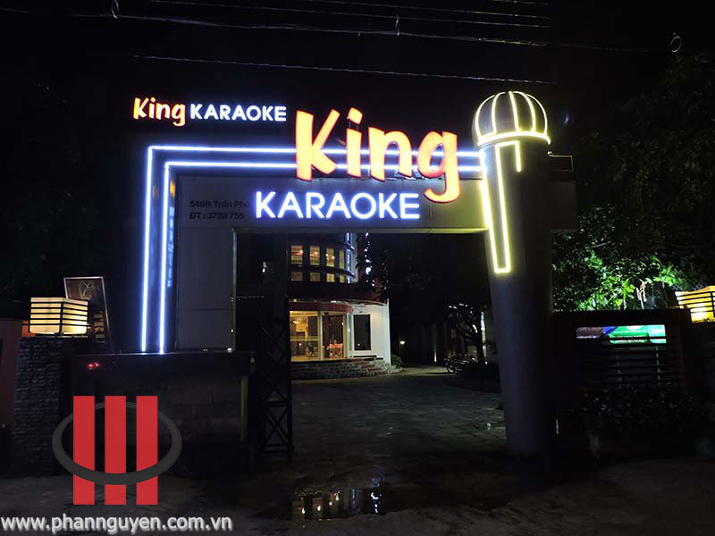 thi công phong karaoke King Bảo Lộc