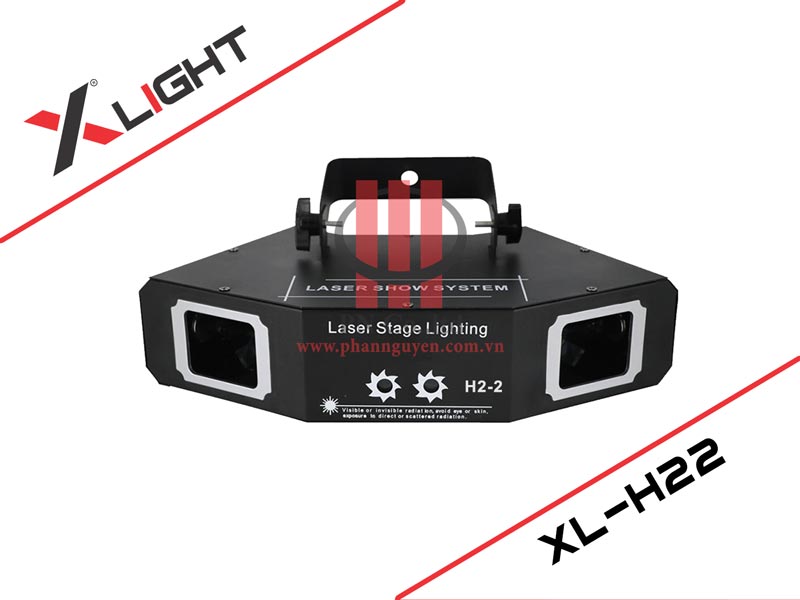 Đèn laser 2 mắt 2 cửa XLIGHT XL-H22