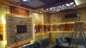 Thi công phòng karaoke Hoàng Tân Hòa