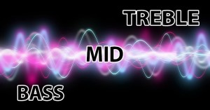 BASS, MID, TREBLE