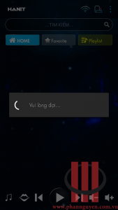 Kết nối điện thoại, máy tính bảng với hanet playx one