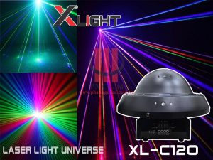 Đèn laser dĩa bay cho karaoke XLight XL-C12O