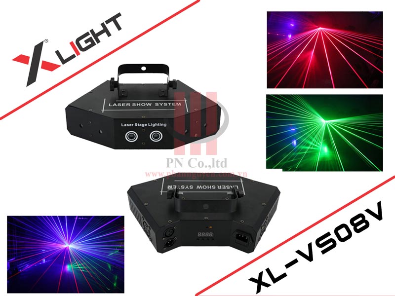 Đèn laser karaoke XLight XL-VS08V