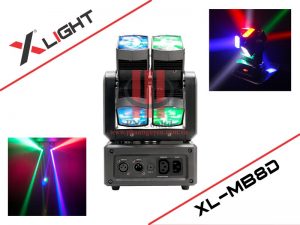 Đèn Led Mini Moving Beam 8 Dual XLight XL-MB8D