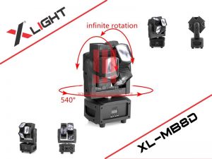 Đèn Led Mini Moving Beam 8 Dual XLight XL-MB8D