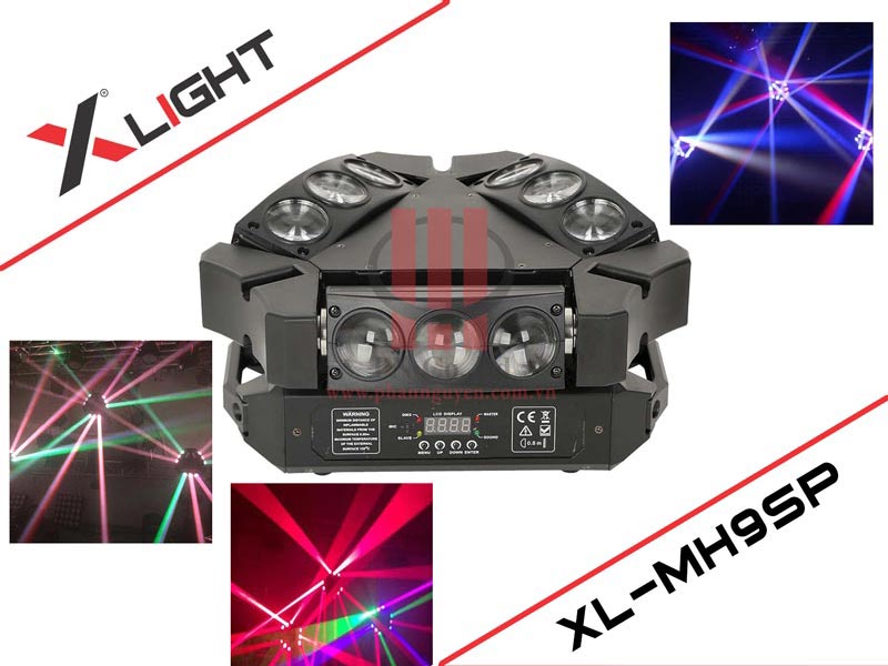 Đèn Led karaoke Moving Head 9 XLight XL-XL9SP