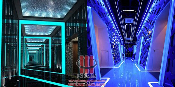 Thiết kế hàng lang karaoke đẳng cấp, sang trọng. Thiết kế hàng lang karaoke đẳng cấp, sang trọng.